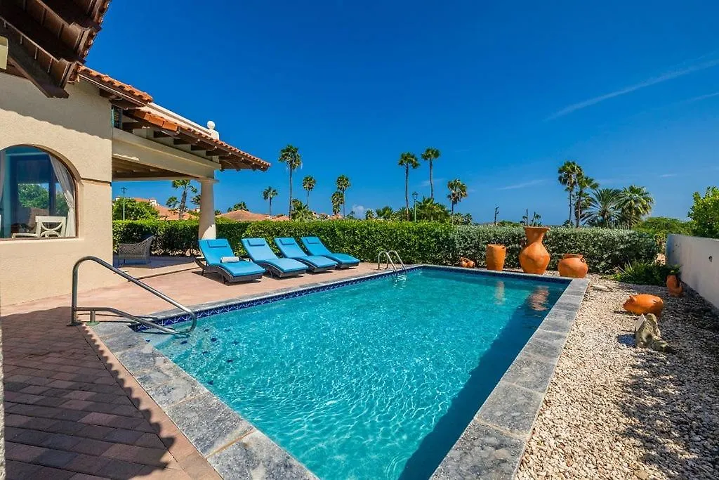 Luxury 2-Bedroom Villa With Private Pool Palm Beach Aruba